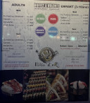 Menu Villa d'Or - La carte
