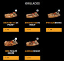 Menu African Evasion - Les grillades