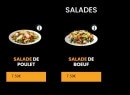 Menu African Evasion - Les salades
