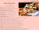 Menu Gepetto Pizza - Les pizzas traditionnelles
