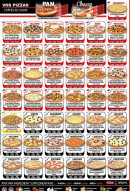 Menu Dream's Pizza - Pizzas