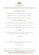 Menu Le Jardin du Gout - Le menu à 57,5€ suite