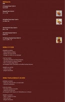 Menu Dragonland - Les rôtisseries, menu 17€, ...