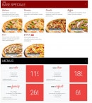 Menu Pizza King - Les pizzas spéciales et menus