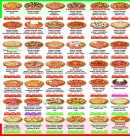 Menu Pizza Di Napoli - Les pizzas