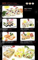 Menu Royal kyoto - Les menus maki