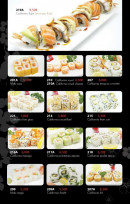 Menu Royal kyoto - Les menu sush, sashimi maki suite