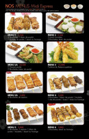 Menu Royal kyoto - Les menus midi
