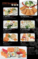 Menu Royal kyoto - Menu épice, salmon .......