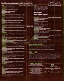 Menu Home Pizza - Pizzas