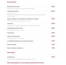 Carte et menu de L'Ecailler du château à Fontainebleau — Les desserts et les plats