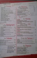 Carte et menu de Montebello's Steakhouse à Fontainebleau — Les entrées, plats,...