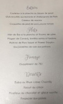 Carte et menu de L’arrozoir à Ozoir la Ferriere — les entrées, plats, fromages et desserts