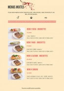 Menu Oki Sushi - Menus mixtes