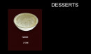 Menu African Evasion - Les desserts