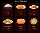 Menu African Evasion - Les suppléments