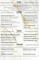 Menu Maison Oz - Menu enfant, classiques et desserts, ...