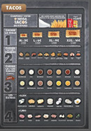 Menu O'mega Tacos - Les tacos