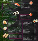 Carte et menu de Shiba Sushi N Wok à Champs sur Marne — Les japonais