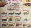 Menu Délice E.K - Les sandwichs