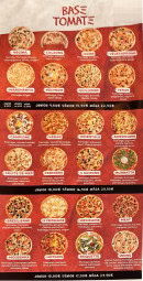 Carte et menu de Pizza Hotimes à Bussy Saint Georges — Menu 1