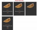 Menu Dream's pizza - Pizz'wichs