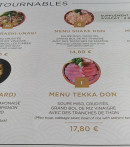 Menu Kyoto - Les menus