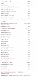 Menu Menu palais - les frites et boissons,...