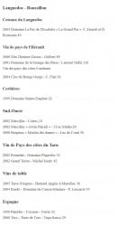 Menu Le Zin's - Les vins rouges page 5