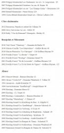 Menu Le Zin's - Les vins blancs page 3
