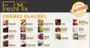 Menu Fresh And Mix - Les crèmes glacées