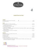 Menu Le Vieux Cressely - Un exemple de suggestions du jour