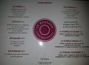 Menu Le bouchon - Les entrées, plats,...