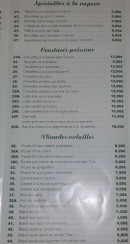 Carte et menu de Village Victoria à Velizy Villacoublay — Les spécialités, crustacés poissons et viandes