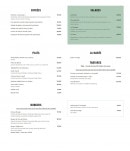 Carte et menu de Bistrot du Theatre à Montigny le Bretonneux — Les entrees, plats...