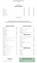 Carte et menu de Bistrot du Theatre à Montigny le Bretonneux — Les bieres