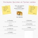 Menu Croc Midi - Les quiches
