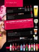 Carte et menu de Garden Ice Cafe à Montigny le Bretonneux — L'afterwork
