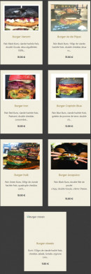 Carte et menu de GonaK l'atelier des Gourmands à Montigny le Bretonneux — Burgers gonak