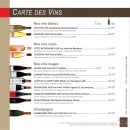 Carte et menu de Le café des arts à Montigny le Bretonneux — Carte des vins
