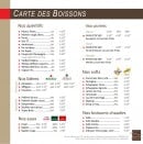 Carte et menu de Le café des arts à Montigny le Bretonneux — Carte des boissons