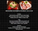 Carte et menu de Restaurant la Flambée à Montigny le Bretonneux — L'extrait de menu