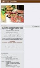 Menu Traiteur en ligne - Le buffet étincelles