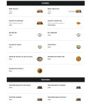 Menu Asian Food - Les entrées et yakitoris