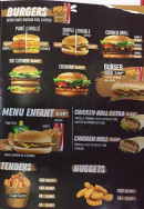 Menu Food Corner - Les burgers, nuggets, …