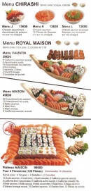 Carte et menu de Planète Du Kyodai à Mantes la Jolie — Les menus