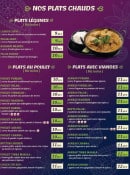 Carte et menu de Tandoori House à Mantes la Jolie — plats