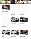 Carte et menu de Nah Sushi à Mantes la Ville — Les menus poissons