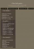 Carte et menu de Chez Gaston à Chaufour les Bonnieres — La carte