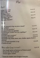 Carte et menu de L'auberge En Ville à Aubergenville — Les plats